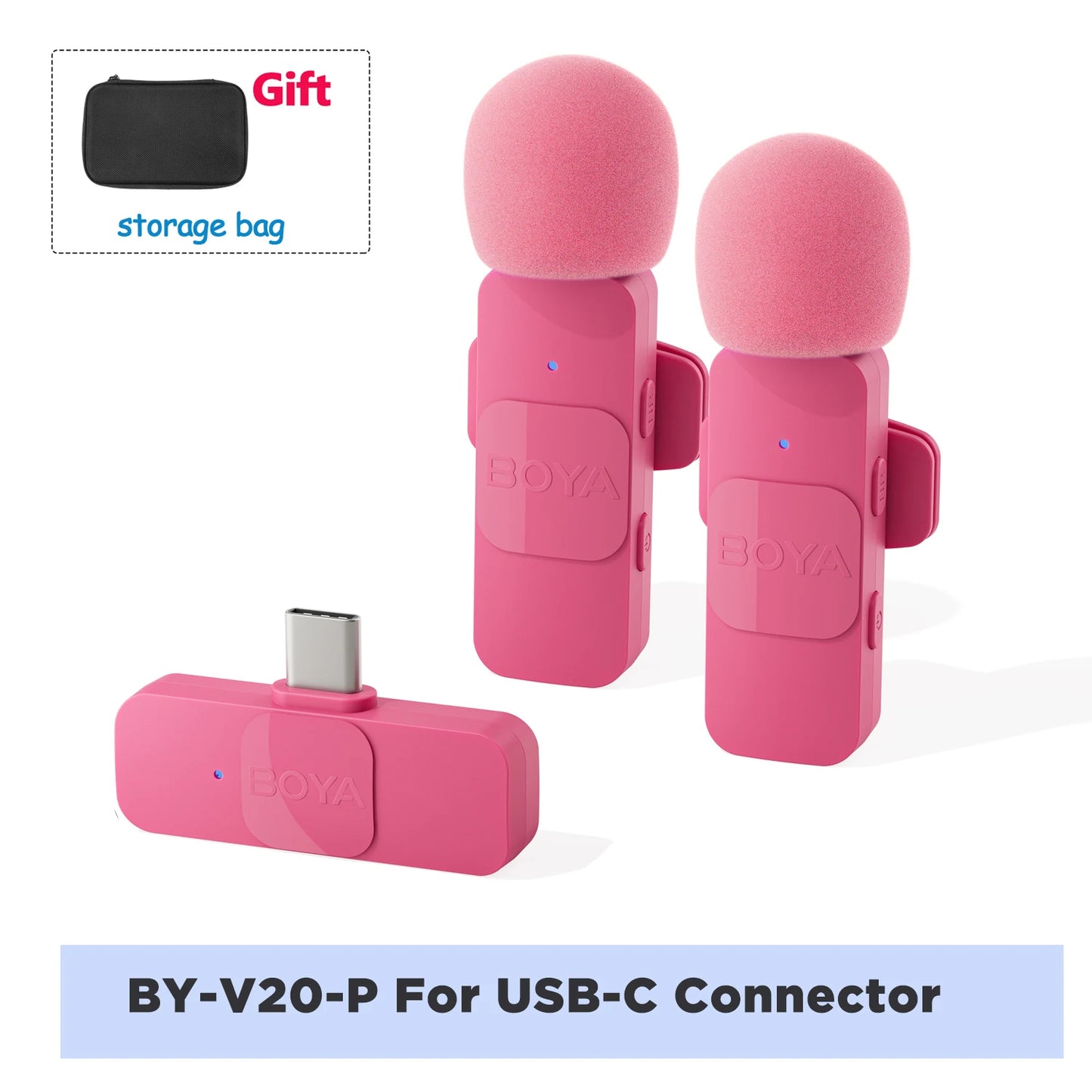 BOYA BY-V Pro : mini-micro cravate sans fil